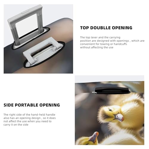 Luggage Cover Washable Elastic Suitcase Covers cute baby ducks Travel Baggage Cover Fashion Anti-scratch Suitcase Protector Decoraitve Covers Fits 18-32 Inch Luggages X-Large4