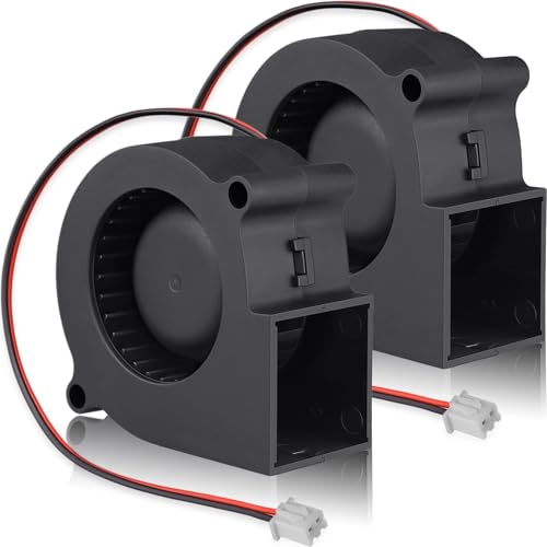 GDSTIME 6028 Blower 12V DC Brushless Cooling Fan 2-Pin 60mm x 28mm 2-Pack