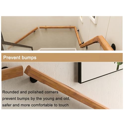 Rampe d'escalier antidérapante de sécurité 80cm pour loft résidentiel - 5