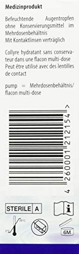Hyaluron-Augentropfen Liponit Gel mit Pumpdosiersystem 10 ml