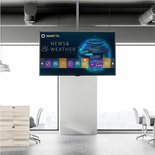 Support de plafond pour téléviseur StarTech.com Poteau long de 2.5 à 3m Orientable 32 70 50kg - vue 3