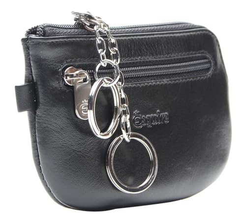 Silk Key Case with Zip Black Esquire protège vos écrans des rayures