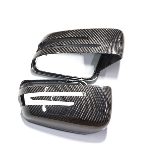 Couvercle de rétroviseur extérieur en carbone véritable résistant pour W176 W246