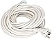 Produktbild as - Schwabe Anschlussleitung 10 m H05VV-F 3G1,0 Verbindungskabel, Schutzkontaktwinkelstecker mit Leitung, Anschlusskabel 30 mm abgemantelt mit Aderendhülsen, Stromkabel 230V, 10A, IP20, Weiß, 70800