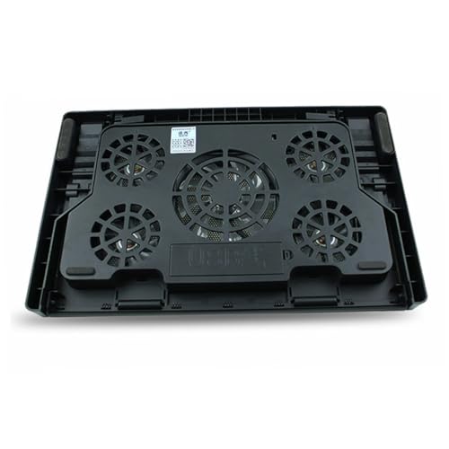Base para Laptop con 5 Ventiladores y Soporte Ajustable miniatura 1