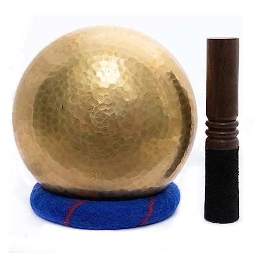 Ohm Store Tibetan Singing Bowl Set — Meditation Sound Bowl Handcrafted (6″)