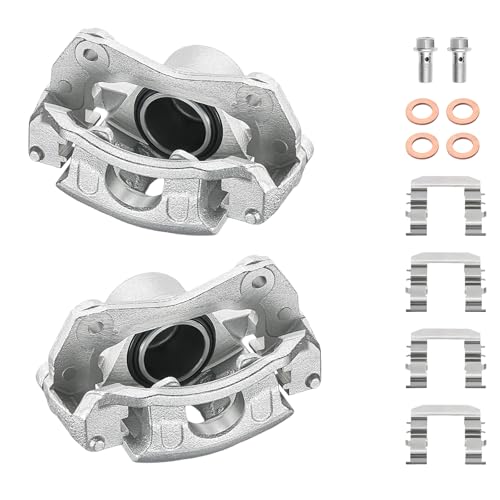 Image of BDFHYK 19-B6268 19-B6269 Front Disc Brake Caliper Assembly Compatible with Hyundai Elantra 2009-2012, Compatible with Kia Forte Forte Koup 2010-2013 Forte5 2012-2013, 2.0L L4, GAS 2pcs