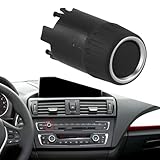 Aspecto moderno: la elegante cara negra no solo mejora el aspecto de tu salpicadero, sino que también proporciona una integración perfecta en el diseño interior de cualquier coche.