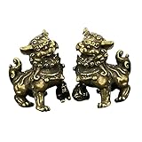 Photo Gallery topperfun 1paio statua leone feng shui ottone decorazione da scrivania per casa e ufficio soprammobile elegante per attirare ricchezza e fortuna design unico e stile distintivo Photo Gallery topperfun 1paio statua leone feng shui ottone decorazione da scrivania per casa e ufficio soprammobile elegante per attirare ricchezza e fortuna design unico e stile distintivo