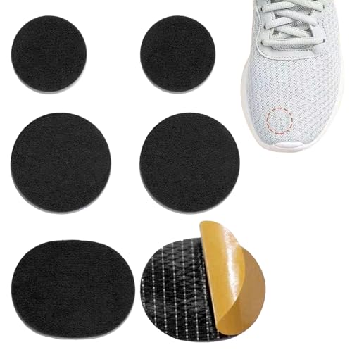 HESUSUSI patch chaussure trou, 6 Pièces Réparation Chaussure Patch réparateur trou chaussure Patch De Talon Adhésif Protection Talon Chaussure Pour Sneaker...