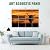 8 Pack Art Acoustic Panels Sound Absorbing Panels, 48x32 Inches Longhorns Sunset Decorative Acoustic Wall Panels Soundproofing Acoustic Panels