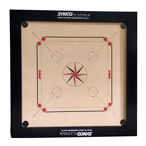 Buy Synco Platinum Genius Carrom Board 20mm Online at Low Prices in