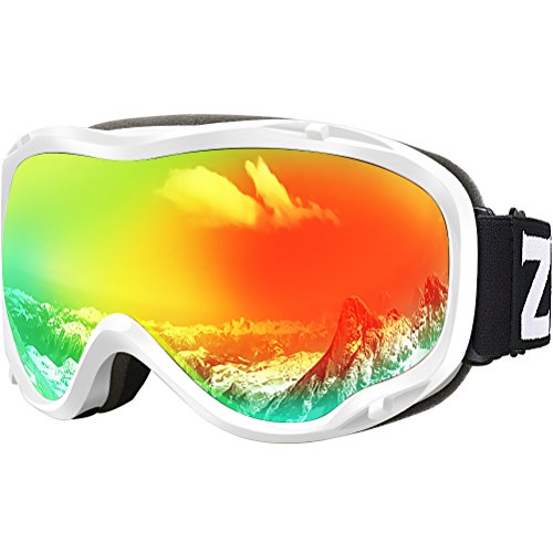 ZIONOR Lagopus Ski Snowboard Goggles UV Protection Anti Fog Snow Goggles for Men