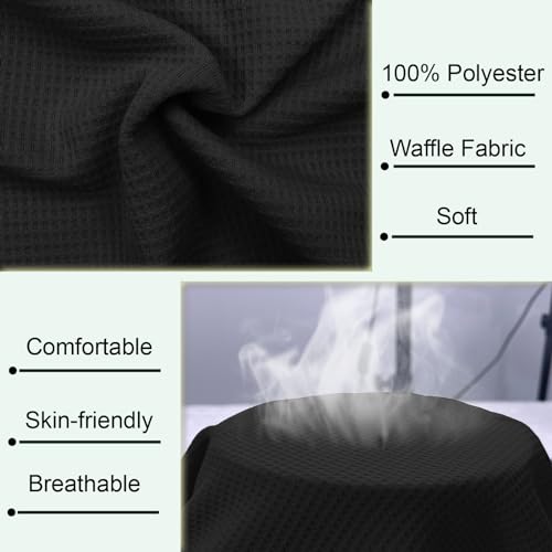 Muscle Cmdr Men's Waffle Henley Shirts Long Sleeve T-Shirt Stylish Casual 5 Button Placket Slim Fit Tee Thermal Underwear3