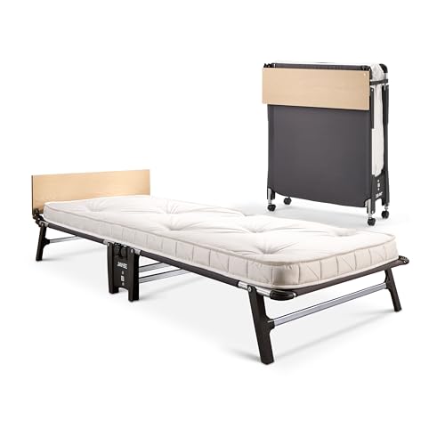 JAY-BE QP80 Quick Folding Bed with Deep Pocket Sprung Mattress Single