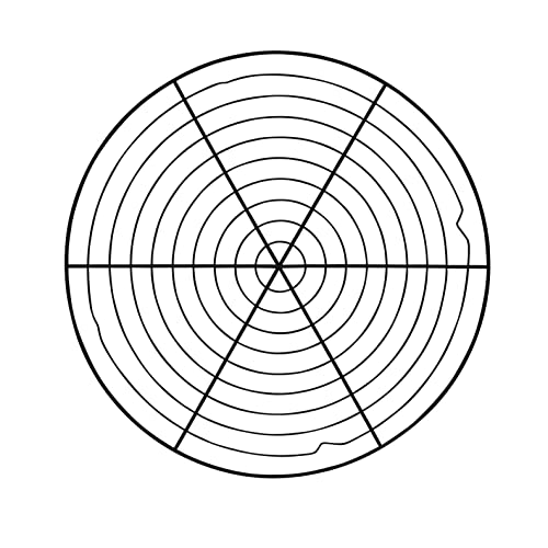 G & S Metal Products Company Ovenstuff All-Purpose 12'' Round Nonstick Baking Pan W/Nonstick Cooling Rack, 2 Pack, Grey, Cookie Pan #TOP5