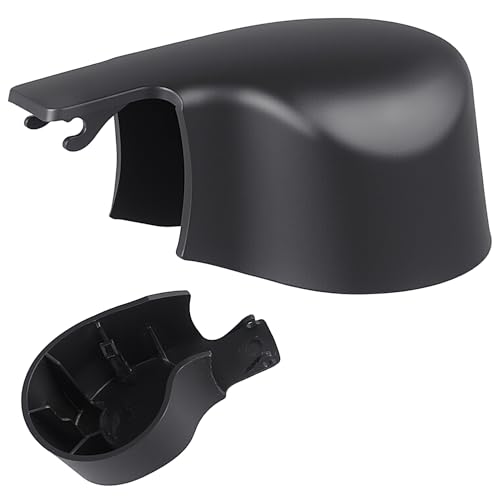 Amavoler Rear Windshield Wiper Nut Cover for VW Golf/Tiguan