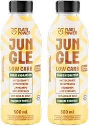 Kit 2X: Bebida Isotônica Low Carb Abacaxi e Hortelã Jungle 500ml