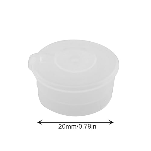 Miniatura 4 de 24pcs Prensa en el adaptador de botella con la tapa 0.945 in adaptadores de dosificación