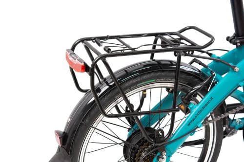 F.lli Schiano Galaxy, E Bike Klappbar 20 Zoll, 36V 10.4Ah Abnehmbarer Akku, Motor 250W 40Nm,...