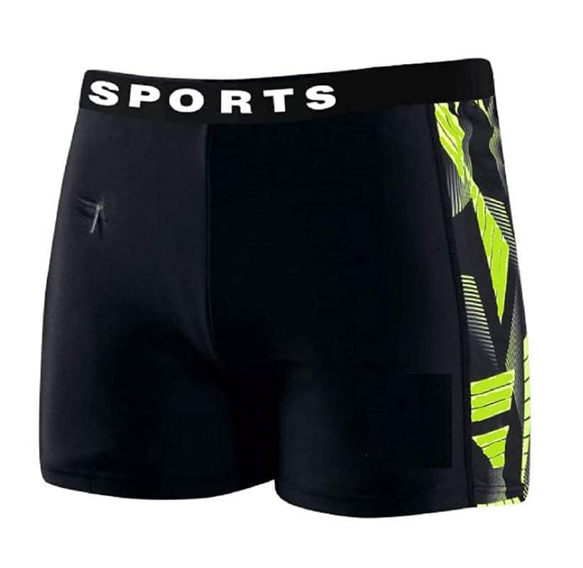 Image of LEBAMI Swimming Costume Shorts Printed Boys & Man Trunk Swimsuit, Swimming Costume for Man