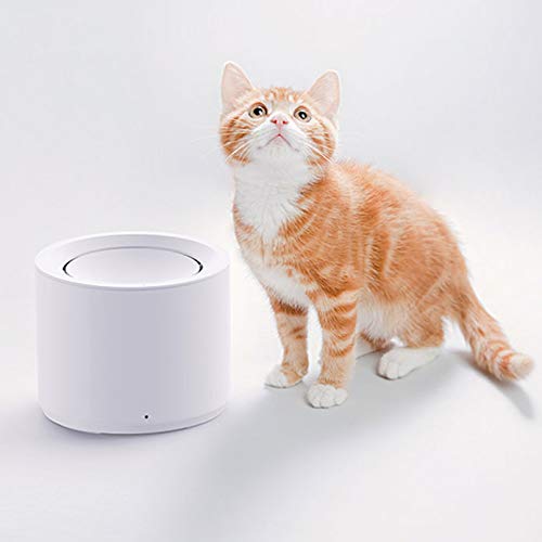 Fontaine a Eau Chat, Distributeur d’Eau pour Chat Ultra Silencieux, Fontaine à Eau Automatique pour Chats et Chiens à Quatre filtres et Pompe à Eau Cover