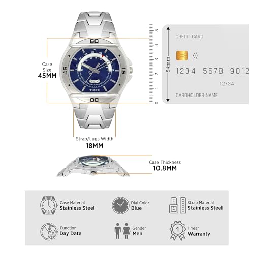 Image of TIMEX Round 45mm Dial Analog Men Watch
