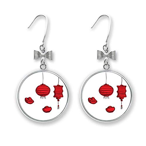 Boucles d'oreilles coq chinois pour sublimer vos soirées