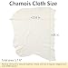Chamois Towel for Car, Shammy Cloth for Car Drying 23.6