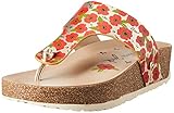 panama jack sandalen herren Made in Spain Panama Jack Damen Quinoa Garden Flipflop, Rojo B1, 39 EU