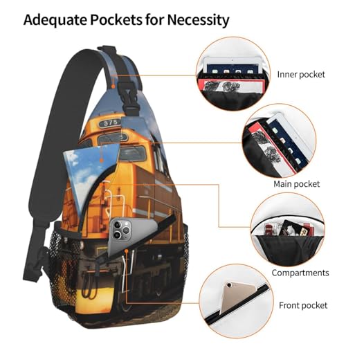Mochila bandolera para senderismo y uso diario miniatura 3