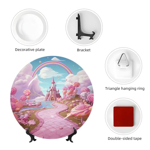 Céramique fait à la main assiette décorative pour cadeau maison - 5