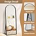 FURNIinspire Arched Full Length Mirror with Stand, 57