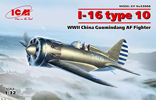 ICM ICM32006 1:32-I-16 Type 10, WWII Guomindang AF Fighter Red
