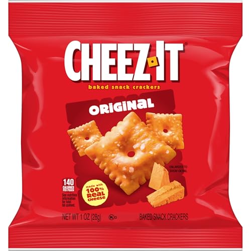 Cheez-It Cheese Crackers,Baked Snack Crackers,Lunch Snacks,Original,(Pack of 80) - image 8
