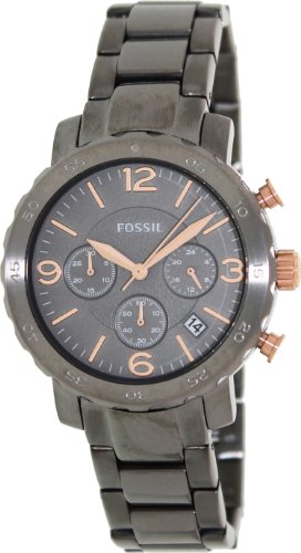 FOSSIL Natalie Chronograph Stainless Steel Watch - Smoke