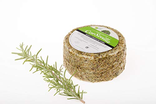 Queso Curado de Cabra al Romero (700 g aprox.) CORSEVILLA