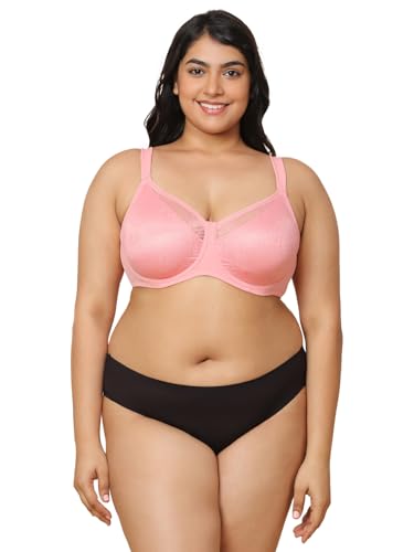 Image of Triumph Minimizer Women Bra Wired Non Padded Full Coverage Support Big Cup Bra with Padded Straps Reduces Bust by One Cup Size Comfortable Moulded High Support Bra for All Day Wear Pack of 1