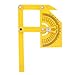 Universal Angle,Goniometer 180 Degree Protractor Angle Finder Miter Gauge Arm Measuring Ruler Measuring Arm Ruler Angle Woodworking Tool Ruler for Engineers,Model Makers, Etc