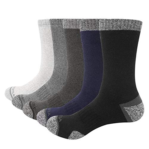 Chaussettes de randonnée en coton homme pour hiver lot de 3 paires chaudes