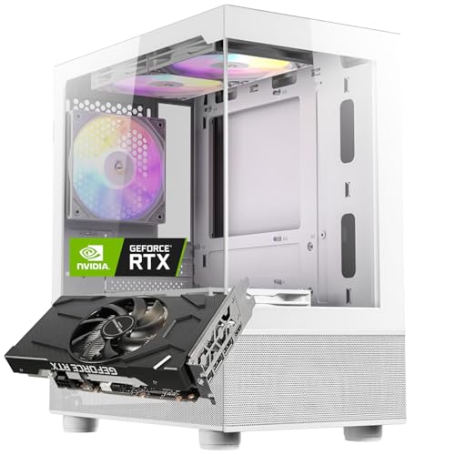 【整備済み品】 ゲーミングPC タワー型 デスクトップPC G-StormRシリーズ core i5 i7 GeForce RTX GTX - 32GBメモリ (GeForce RTX 3050 6G, Core i5 第12世代 CPU)