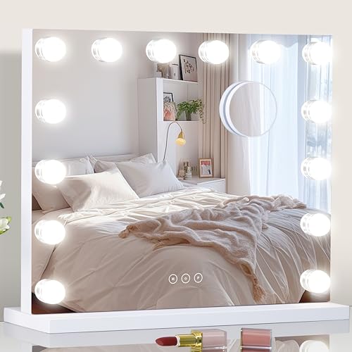 NUSVAN Hollywood Lighted Makeup Mirror