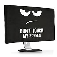 kwmobile 24-26 Monitor Hülle - PC Bildschirm Schutzhülle für 24-26 Monitor - Computer Cover Case