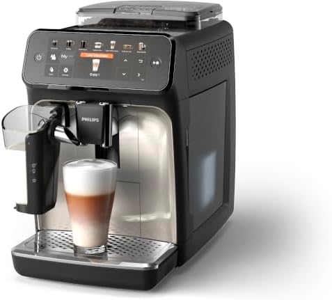 3. Bild von Philips Series 5400 Kaffeevollautomat – LatteGo Milchsystem, 12 Kaffeespezialitäten, Intuitives Display, 4 Benutzerprofile, Chrom (EP5447/90)