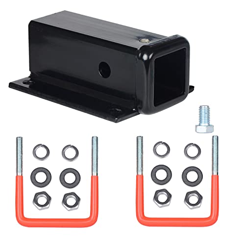Hitowmfg Rv Bumper Bike Rack Carrier Hitch Receiver Adapter For 4" Square Rv Bumpers Bike Cargo Coachman #TOP2