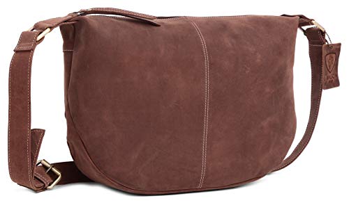 Sac bandoulière en cuir véritable J Wilson London de haute qualité