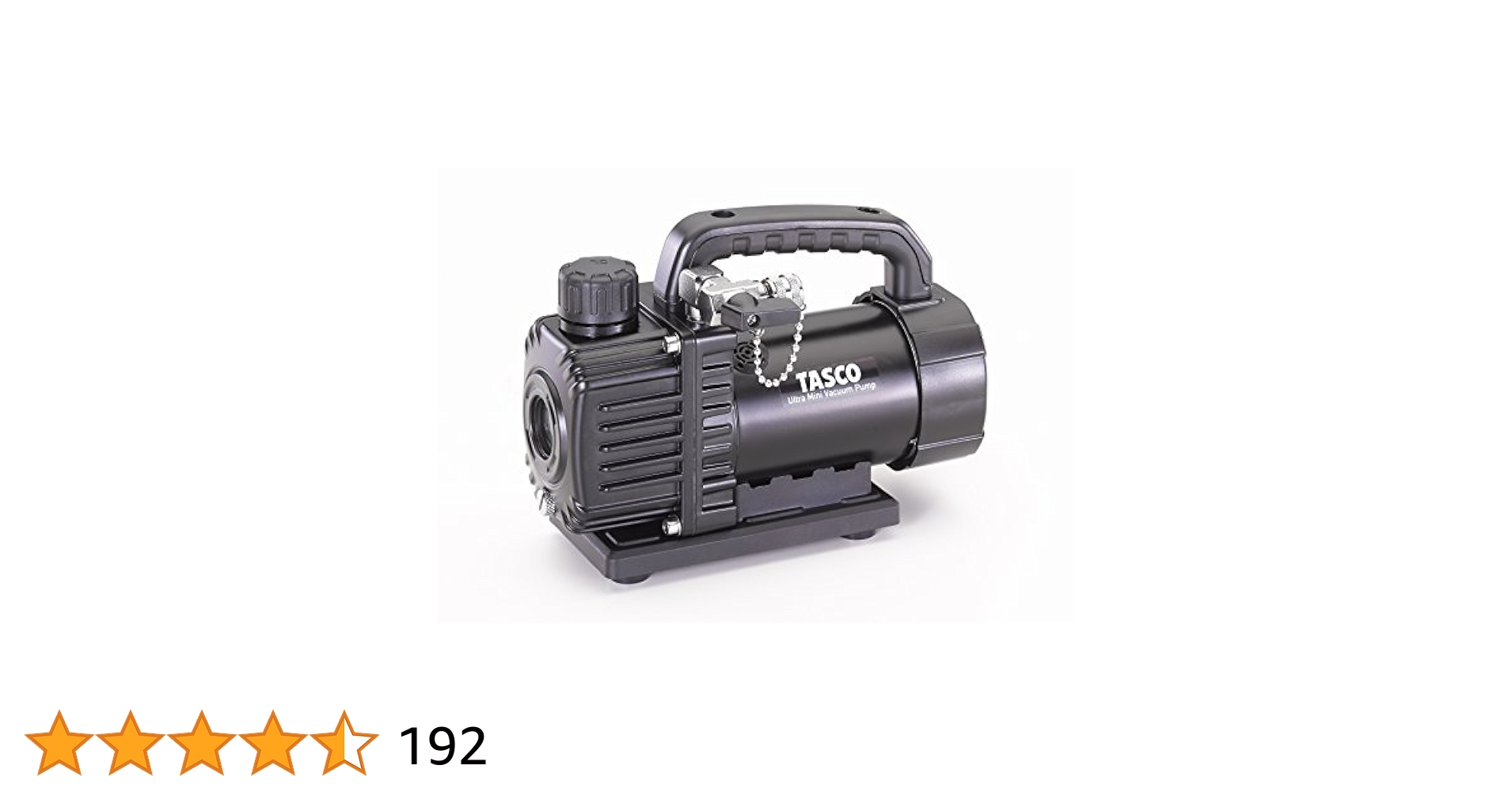 レイ出品】TASCO シングルステージ高性能小型 真空ポンプ オイル