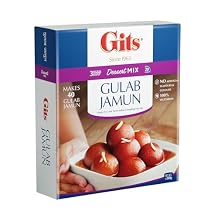 Gits Instant Gulab Jamun Dessert Mix, 200g - India