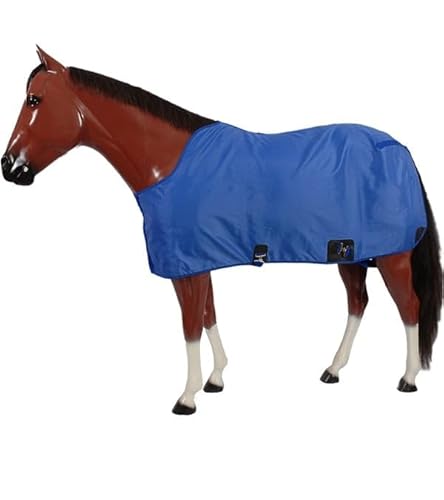 78 in. Closed Front Nylon Stable Sheet - Red