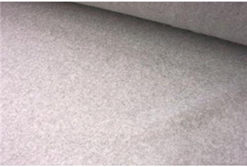 10 yd. Bolt Solid Anti-Pill Polar Fleece; No-Sew Tie Blanket Fabric 10 (Heather Gray)